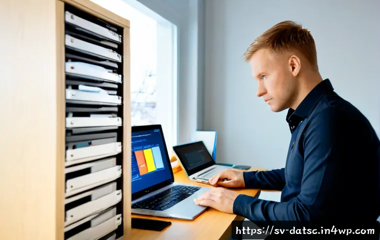 Home 17 효율적인 데이터베이스 인덱스 설계 방법 - Photorealistic Scandinavian technology office in Stockholm, a database engineer reviewing a neatly o...